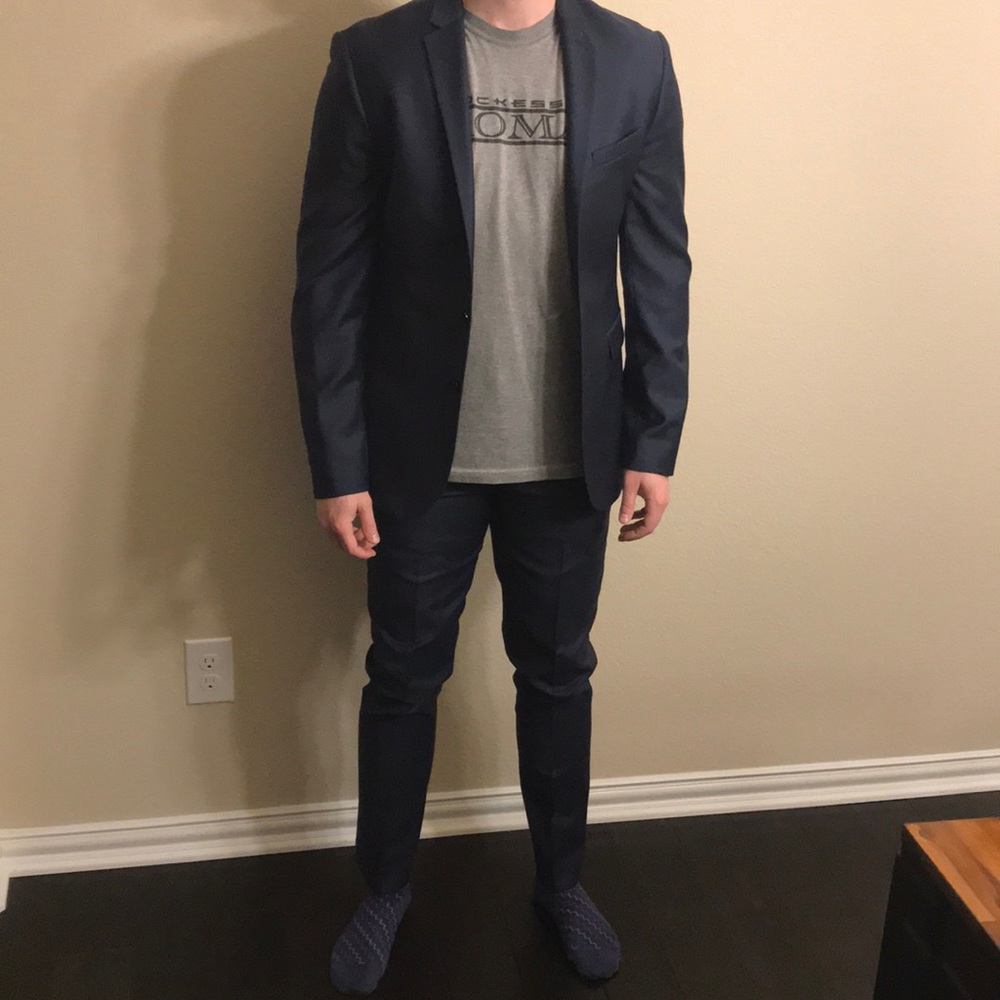Express extra slim fit suit